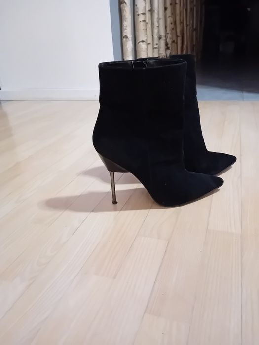 Botki damskie eleganckie modne stylowe 39