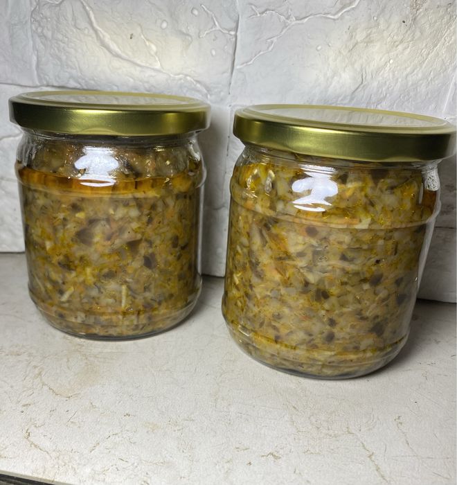 Мариновані грибочки «Святкові» набір з різних видів лісових!