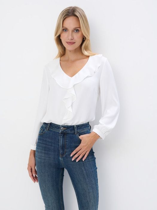 Блуза біла легенька нова з біркою