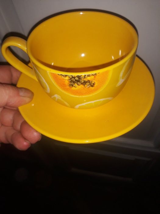 Komplet  filiżanek lipton