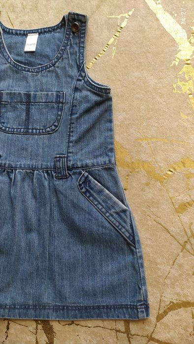 Sukienka jeansowa dla dziewczynki, r. 92, Avanti