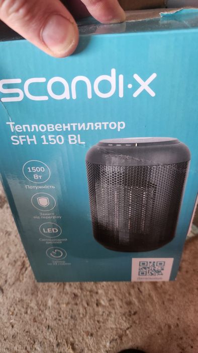 Тепловентилятор обігрівач обогреватель дуйка конвектор Scandix