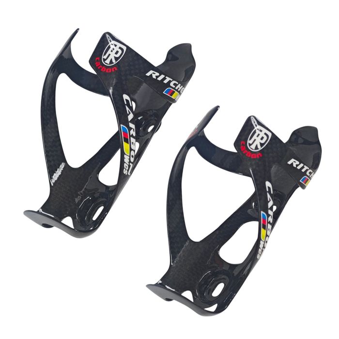 Dwa RITCHEY CARBON WSC koszyki koszyk na bidon carbonowe zestaw