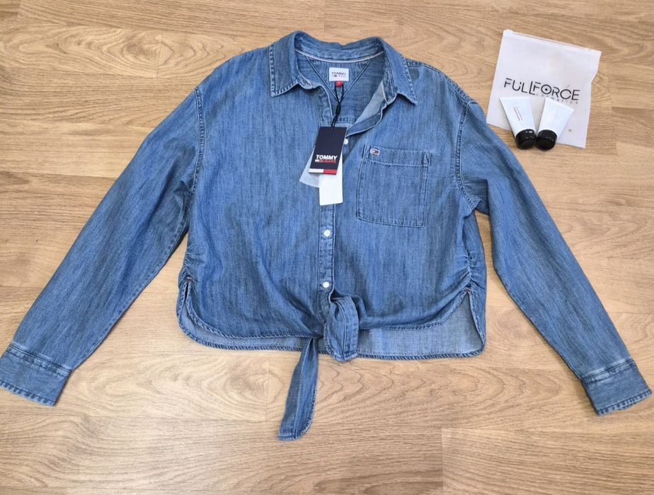 Брендова джинсова сорочка "Tommy Jeans "оригінальний пошив