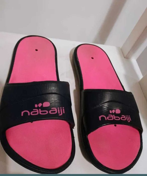 Klapki basenowe Decathlon Nabaiji rozmiar 31-32