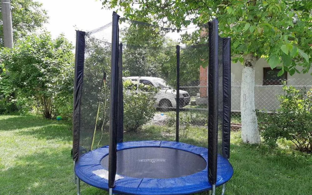 Детский батут скай джамп, sky jump Польща 140, 183, 212, 312 см внешняя сетка