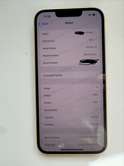 iPhone 14 128 gb - Amarelo | Bom estado