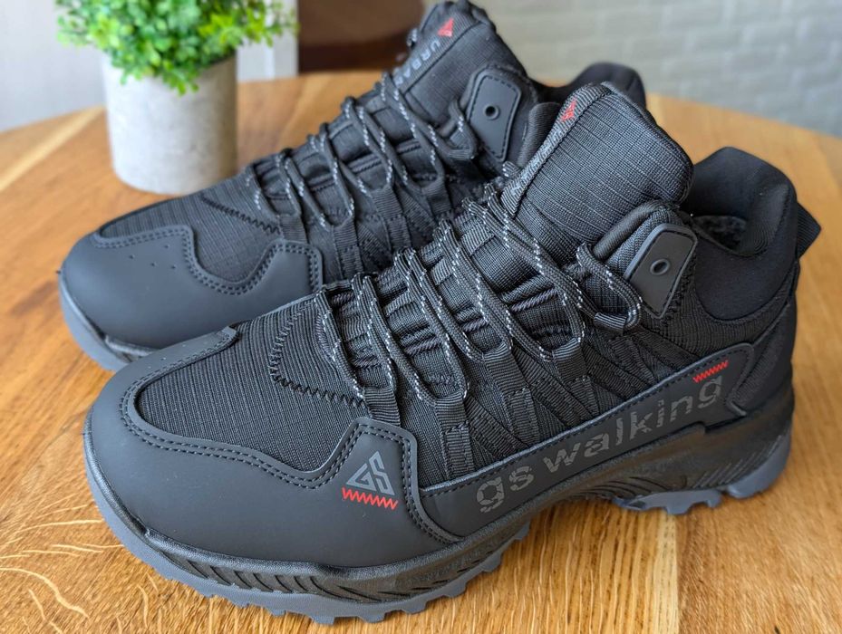 Чоловічі зимові черевики кросівки МІЦНІ теплі і доступні Ботинки мужск