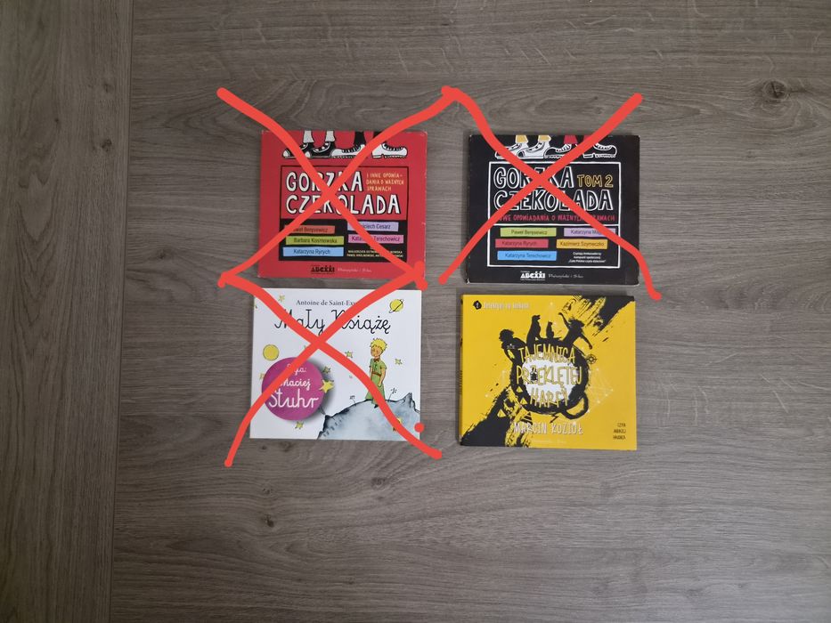 Audiobooki na płytach CD