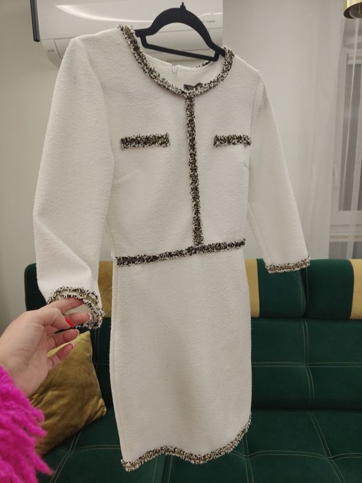 Elegancka sukienka włoska Roz S