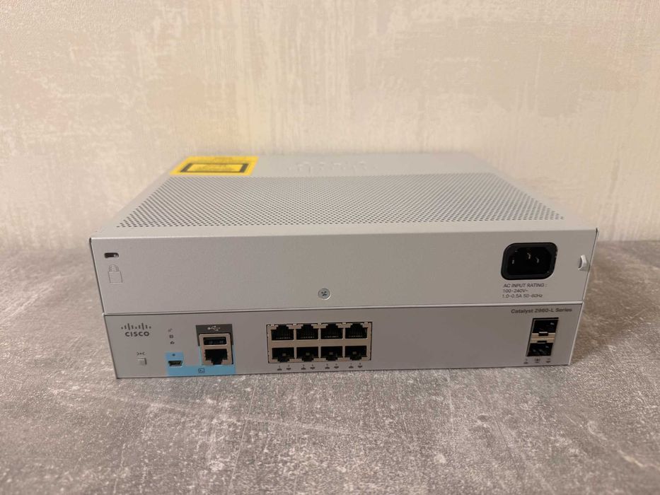 Комутатор Cisco Catalyst WS-C2960L-8TS-LL  гот/безгот розрахунок