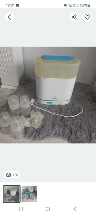 Wyparzacz do butelek Philips Avent 3 w 1