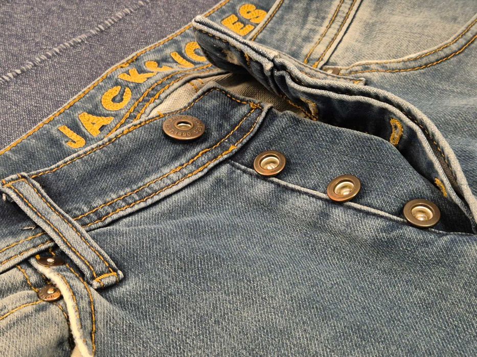 Męskie spodnie, jeansy Jack&Jones JJIGLENN JJORIGINAL (W32, L32)