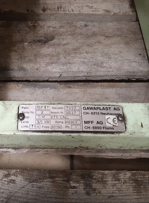 Zgrzewarka  doczolowa Gawaplast AG