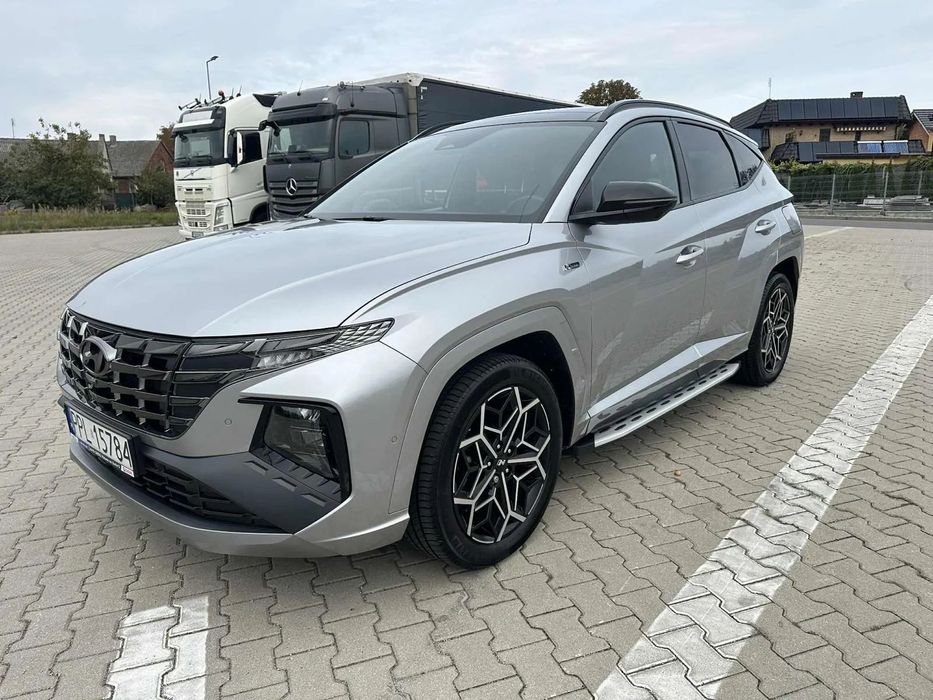 Hyundai Tucson 1598 cm3 230 KM 1.6 TGDi N-Line Hybryda Full Opcja stan idealny