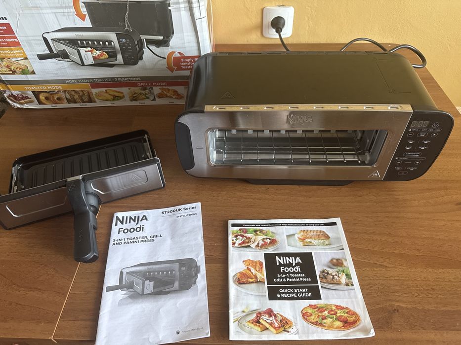 Ninja foodi 3 в 1 тостер , гриль та паніні прес