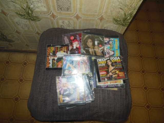 Cd диски фірмові ліцензійні.Зарубіжна українська естрада.