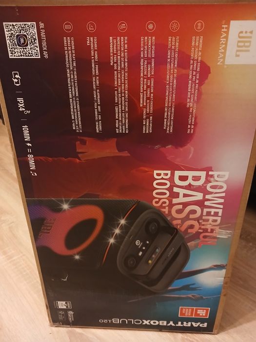 JBL party box club 120 nowy!