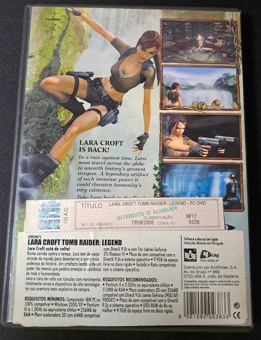 Tomb Raider: Legend – Jogo PC
