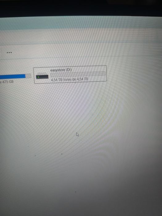 Disco Rígido Externo WD easystore 5TB (como novo) + bolsa