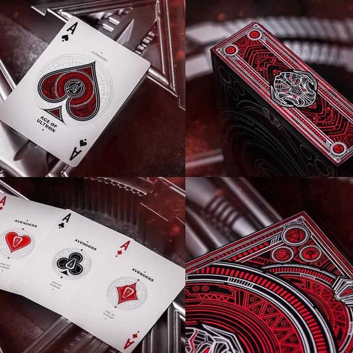 Avengers: Ultron Playing Cards (2 baralhos incluidos)