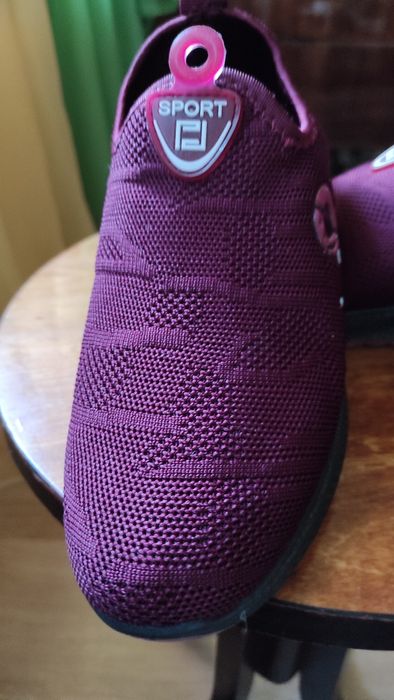 Слипоны женские тканевые