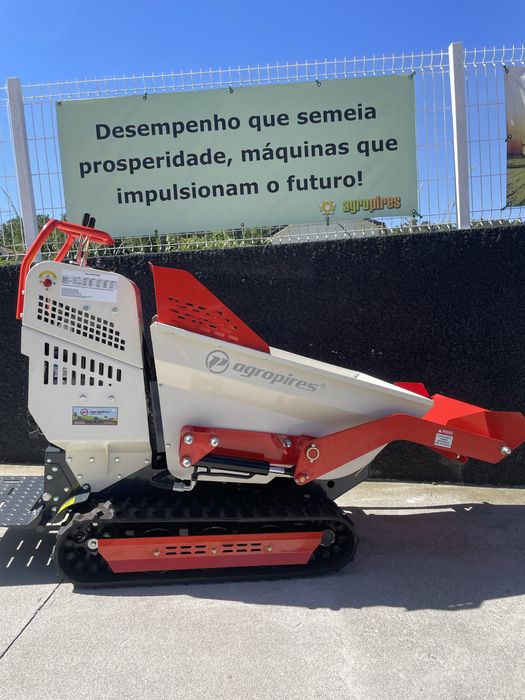 Mini dumper 500 kg com carregador frontal