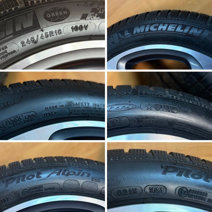 Диски Mercedes R18 E-class W214 w213 s213 c238 A2134013200 Michelin V-class C-class GLA