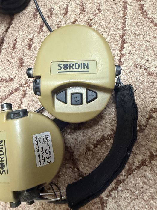 Активні навушники Sordin Supreme Mil AUX neckband та Mil CC (з мікрофоном) headband
