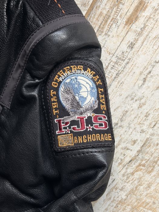 Куртка бомбер Parajumpers Dhole Masterpiece Leather (Оригінал) S