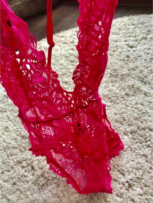 Кружевной боди Victoria secret