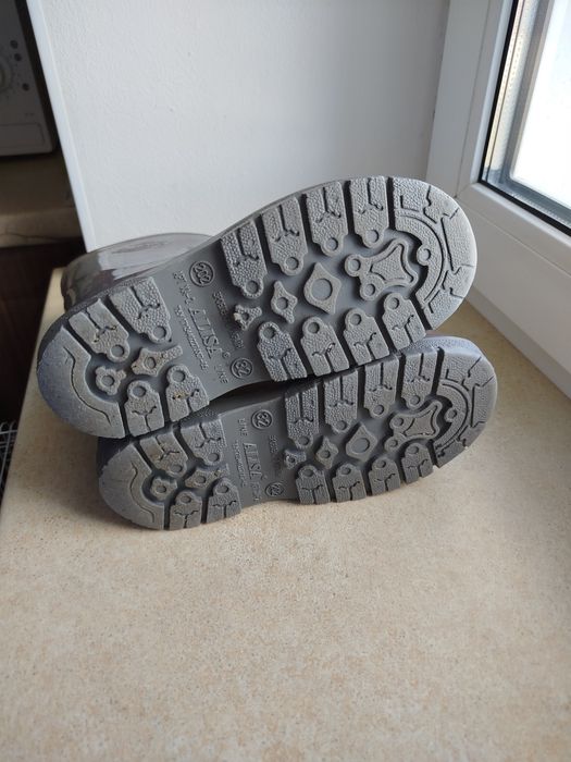 Резинові чоботи утеплені дитячі, 32 розмір, гумові чобітки