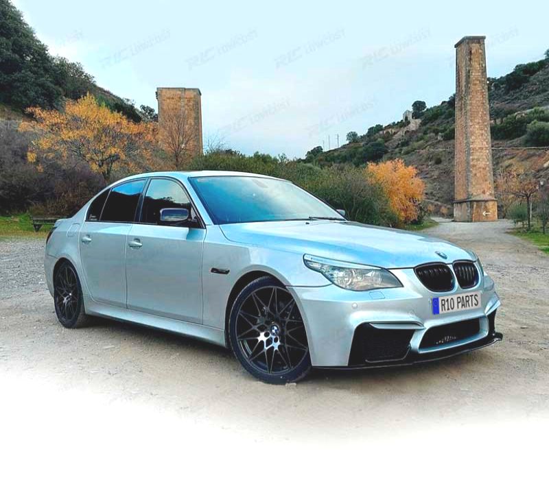 PARA-CHOQUES DIANTEIRO BMW E60 E61 LOOK M4 SRA + LIP FRONTAL