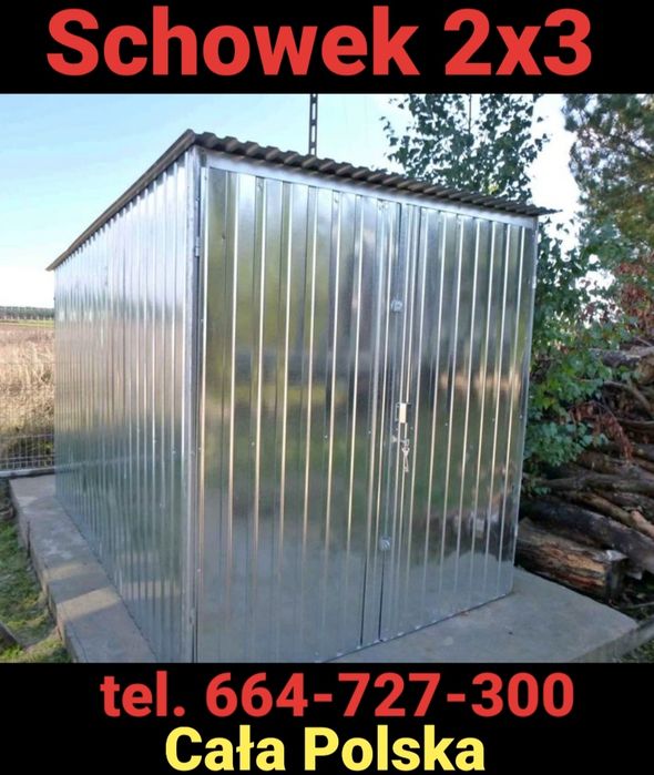 Garaż blaszany Garaże Blaszak MOCNY ! Szybko i Tanio ! CAŁA POLSKA