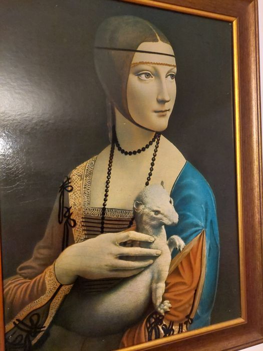 Obraz Dama z łasiczką