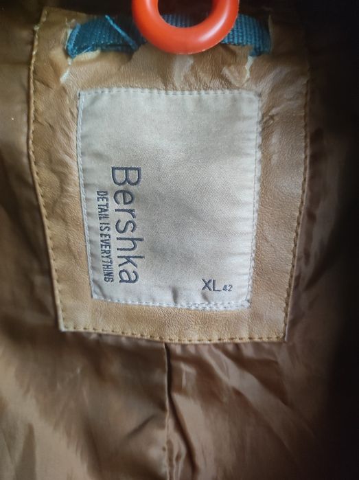 Kurtka skórzana na wiosnę Bershka xl 42
