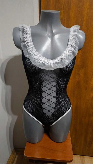 Seksowne body kostium strój seksowna bielizna M nowa 38 sexi otulacz