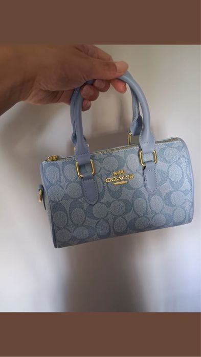 bau azul da coach