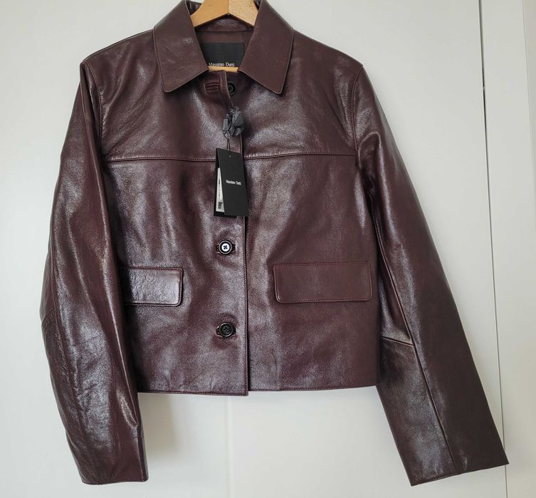 Skórzana kurtka Massimo Dutti S