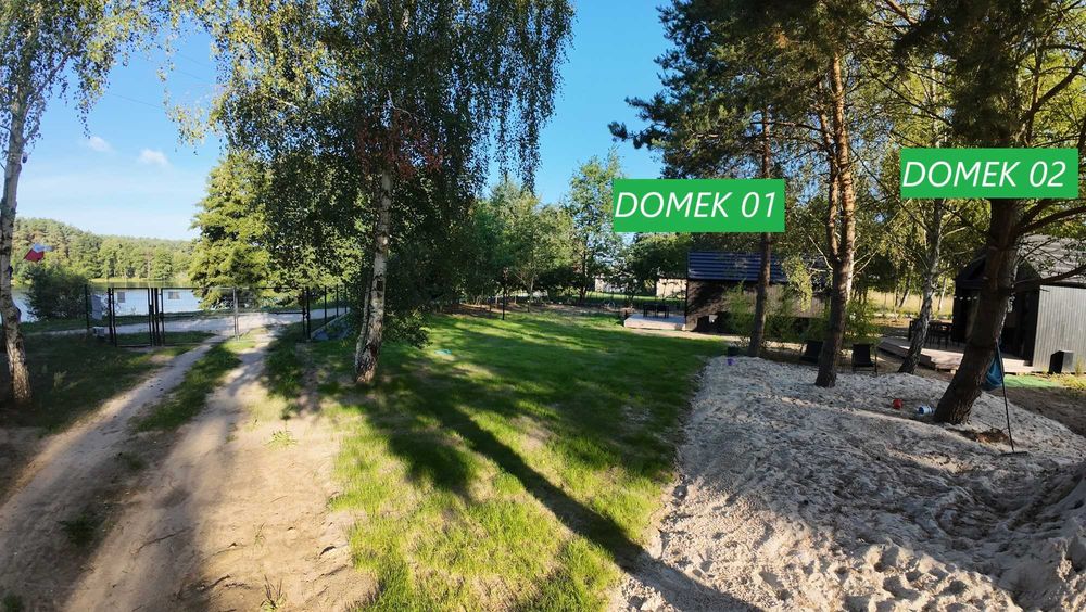 Nowe domki Sława do wynajęcia nad jeziorem Bay Zatoka Radzyń