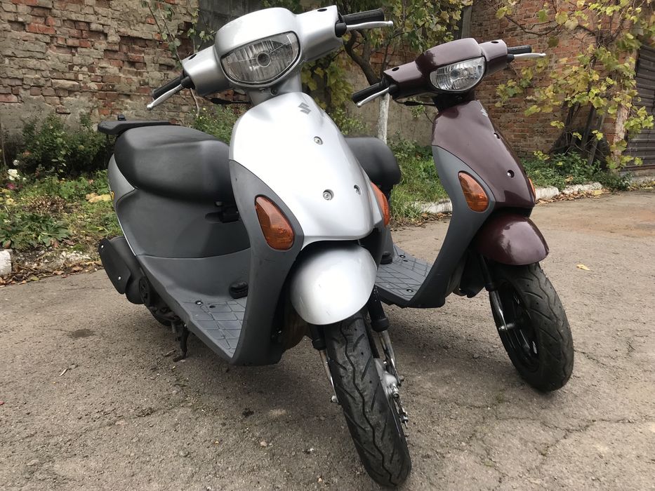 Продам скутер сузукі летс 4тактний інжекторний Lets 4