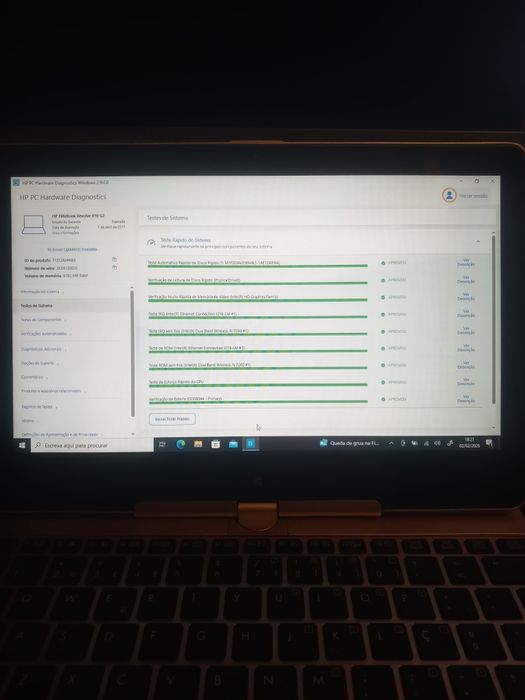 Hp EliteBook revolve 810 G3 Bateria Nova