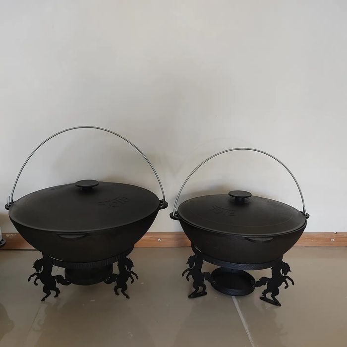 Печка 40см под казан6л-18лПіч для чавунного казана. Топка. Очаг.