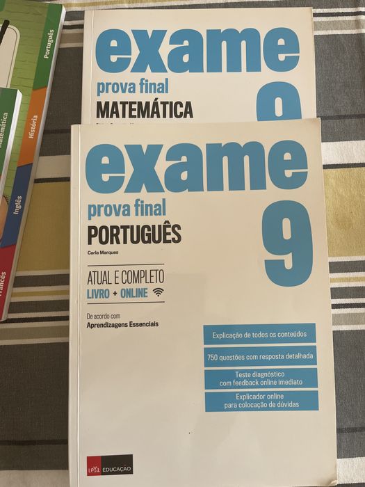 Livros de apoio 9.º ano