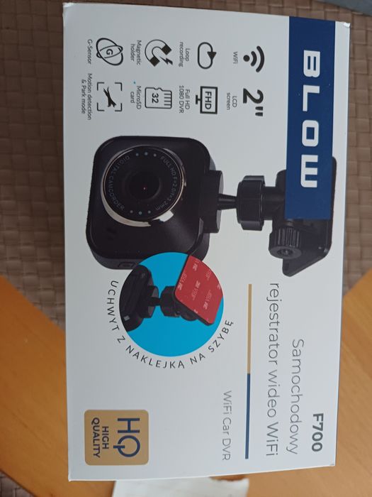 Wideorejestrator samochodowy WiFi  Full HD