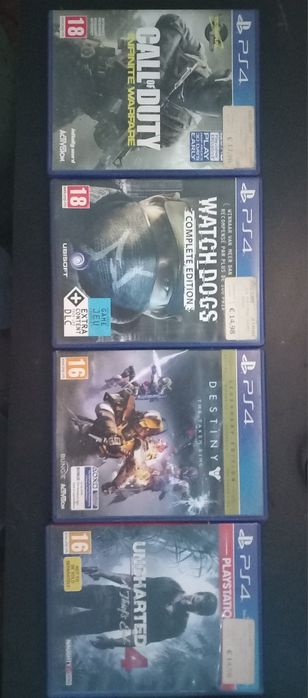 Vendo pack de jogos ps4