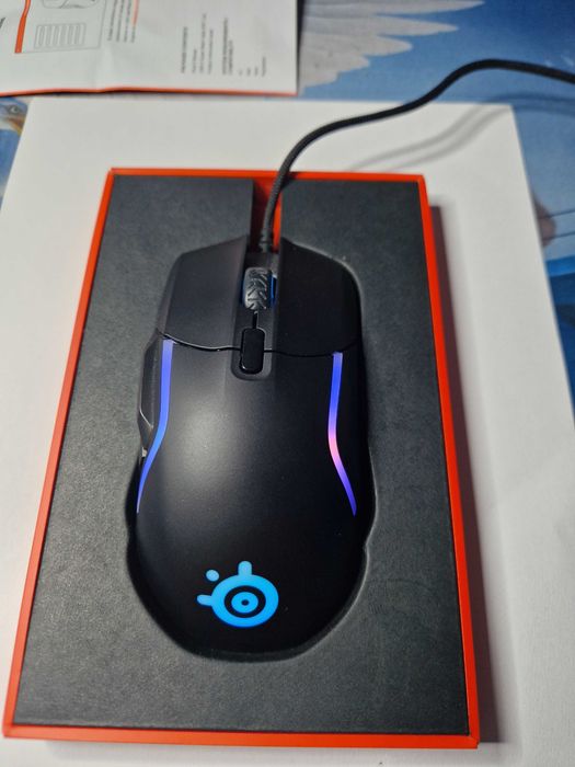 Myszka SteelSeries Rival 5 Rozdzielczość: 18000 dpi RGB 4 strefy Igła