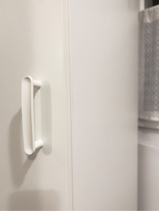 Szafka wysoka IKEA z półkami, biały, METOD 40x60x200 cm