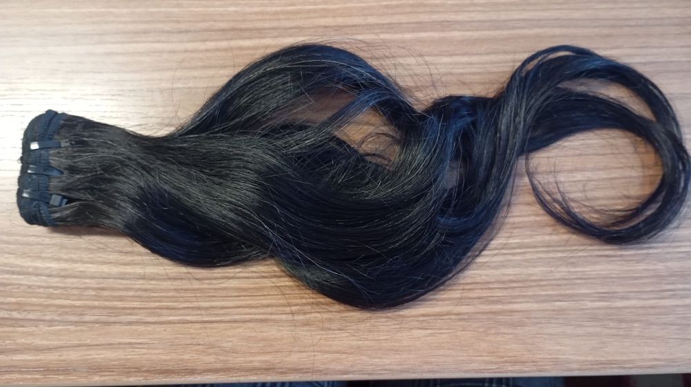 Cabelo humano verdadeiro