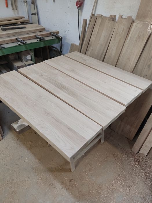 Schody stopnie dębowe